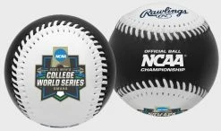 Rawlings Discount ● 2021 NCAA College World Series Black Replica Baseball