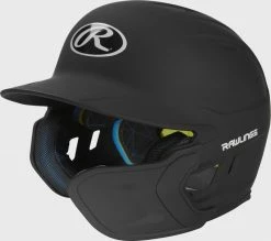 Rawlings Discount ● Mach Right Handed Batting Helmet With EXT Flap, 1-Tone & 2-Tone