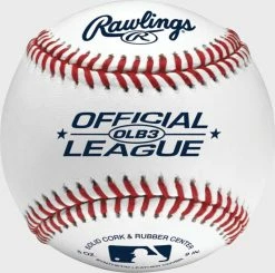 Rawlings Discount ● Box Of 3 Official League Recreational Balls