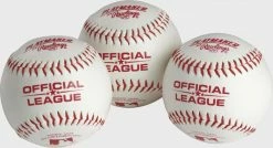 Rawlings Discount ● Official League Playmaker Baseballs, 3 Or 6 Pack