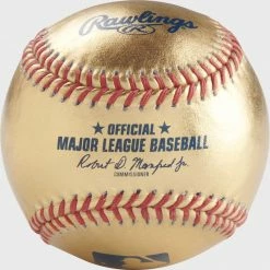 Cheap ● Rawlings Gold MLB Baseball