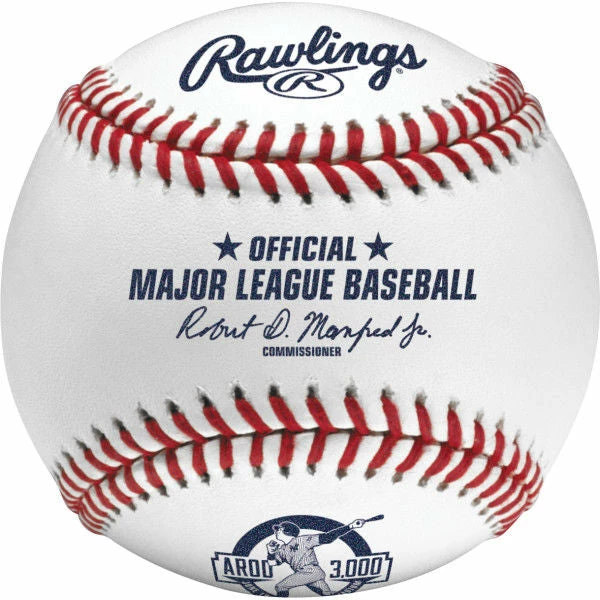 Rawlings MLB 2015 Alex Rodriguez 3000 Career Hits Baseball