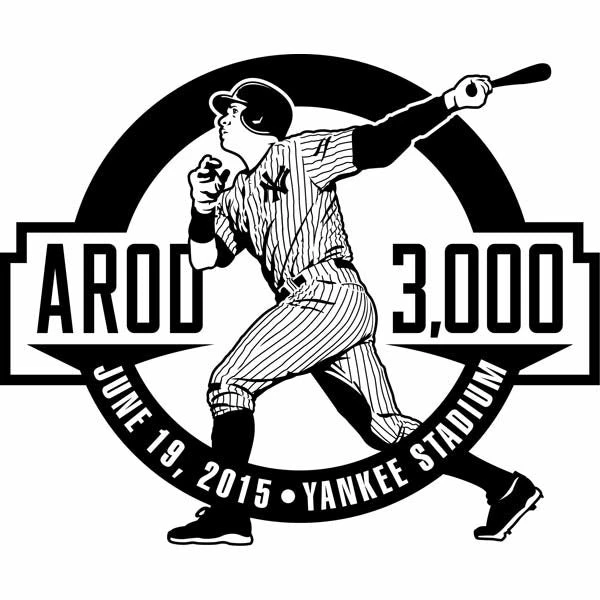 Rawlings MLB 2015 Alex Rodriguez 3000 Career Hits Baseball - Image 3