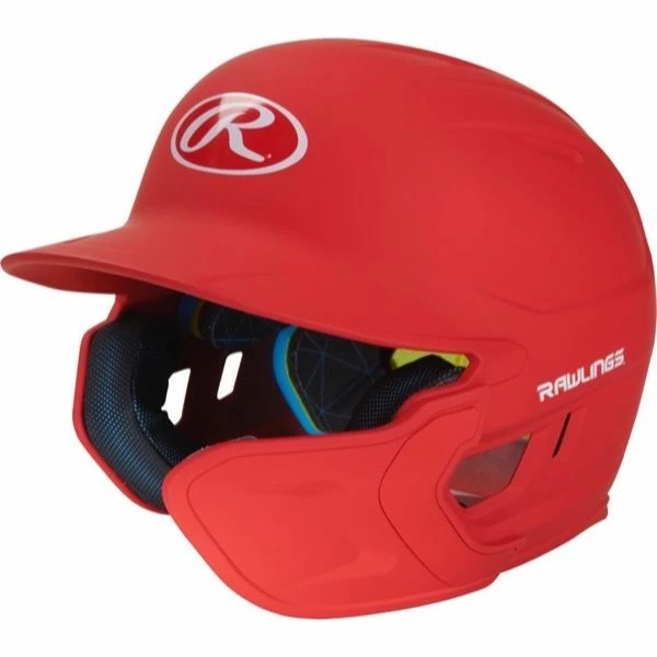 Rawlings Mach Senior Two-Tone Matte Helmet With EXT Flap - Image 6