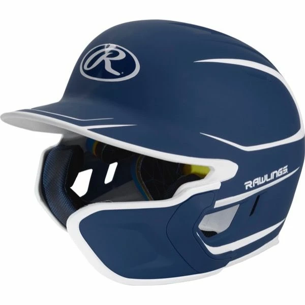 Rawlings Mach Senior Two-Tone Matte Helmet With EXT Flap - Image 13