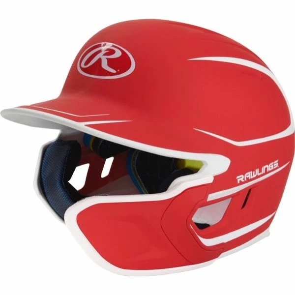 Rawlings Mach Senior Two-Tone Matte Helmet With EXT Flap - Image 7