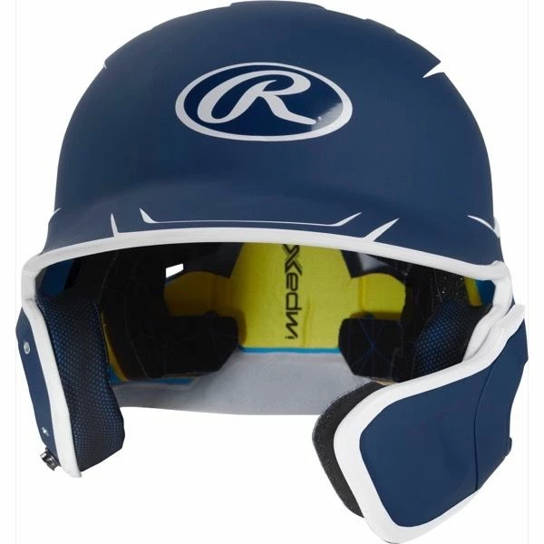Rawlings Mach Senior Two-Tone Matte Helmet With EXT Flap - Image 9