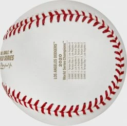 Rawlings Discount ● MLB 2020 Los Angeles Dodgers World Series Champions Baseball - Image 4