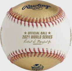 Rawlings Discount ● MLB 2021 World Series Champions Baseball, Atlanta Braves